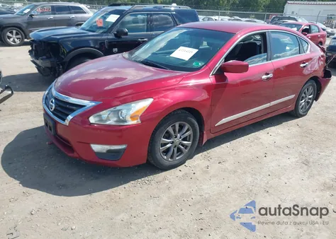 2015 Nissan Altima 2.5 S из США, поврежденный, VIN 1N4AL3AP0FN347693